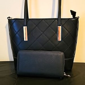 Handbag with wallet